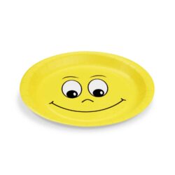 Farfurie din hârtie (FSC Mix) Smile Ø23cm [10 buc]