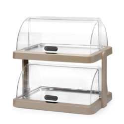 Vitrină dublă Roll top - 480x355 mm - UNIQ | Hendi 871959