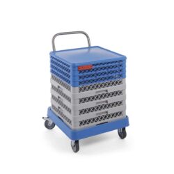 Cărucior pentru coșuri 500×500 mm de mașina de spălat vase | Hendi 877197