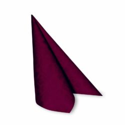 Șervețel PREMIUM Dekor-R bordo 40 x 40 cm [50 buc]