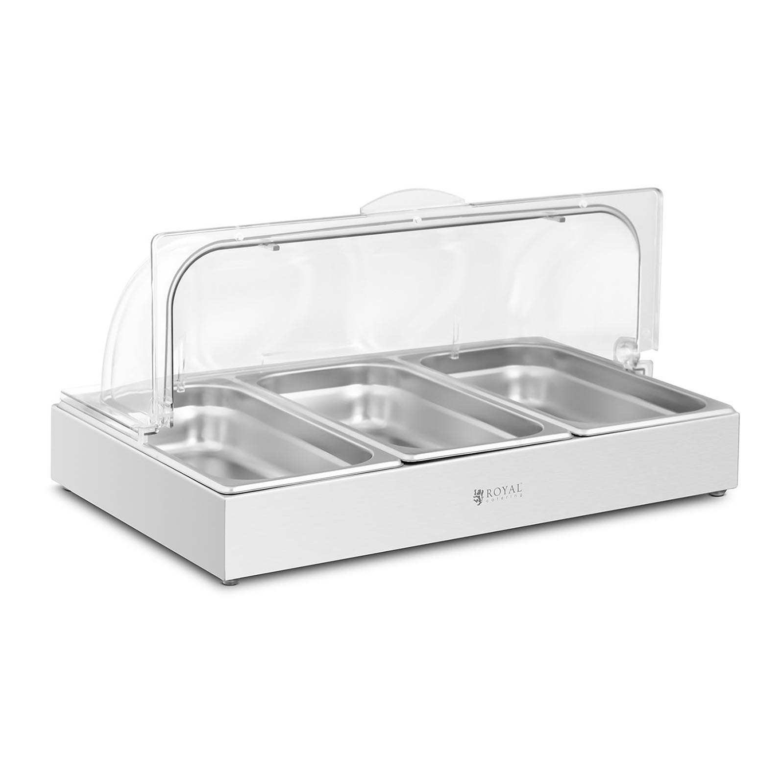 Vitrină pentru bufet - 3 x 2,6 L | RCCD-RC-03