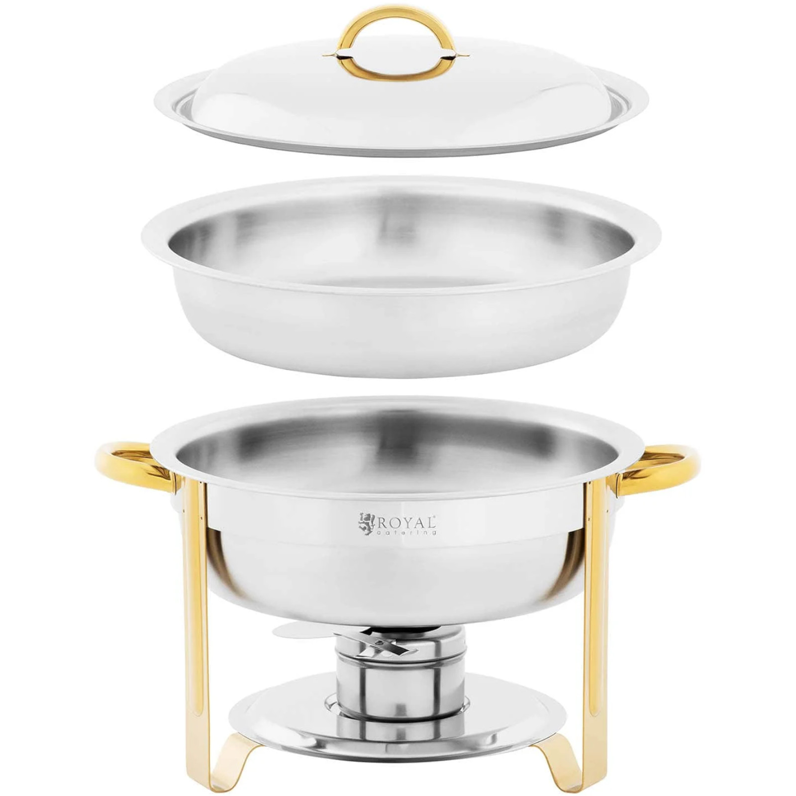Chafing dish okruhly 45 l RCCD RT17 4.5LG 4