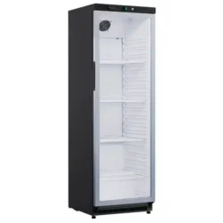 Dulap frigorific 400 l ușă din sticlă negru Maxima 09405020