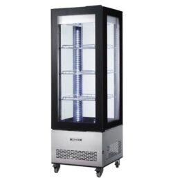 Vitrină frigorifică 550 L - negru | Arktic 233283
