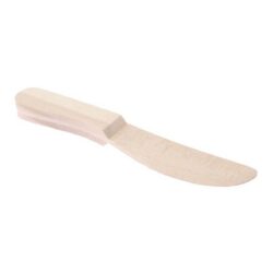 Cuțitul din lemn pentru unt - 18 cm, fabricat din lemn de fag natural de calitate, este ideal pentru întinderea untului, brânzeturilor, a produselor tartinabile etc.