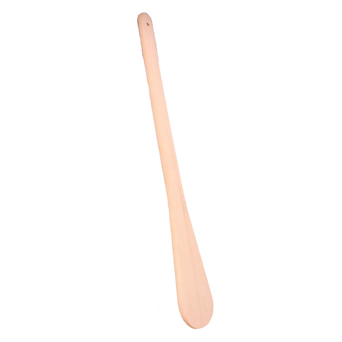 Lingura de lemn - 80 cm, datorită suprafeței din lemn, este potrivită pentru toate tipurile de suprafețe, inclusiv cele din teflon, așa că își găsește utilitatea în orice bucătărie.