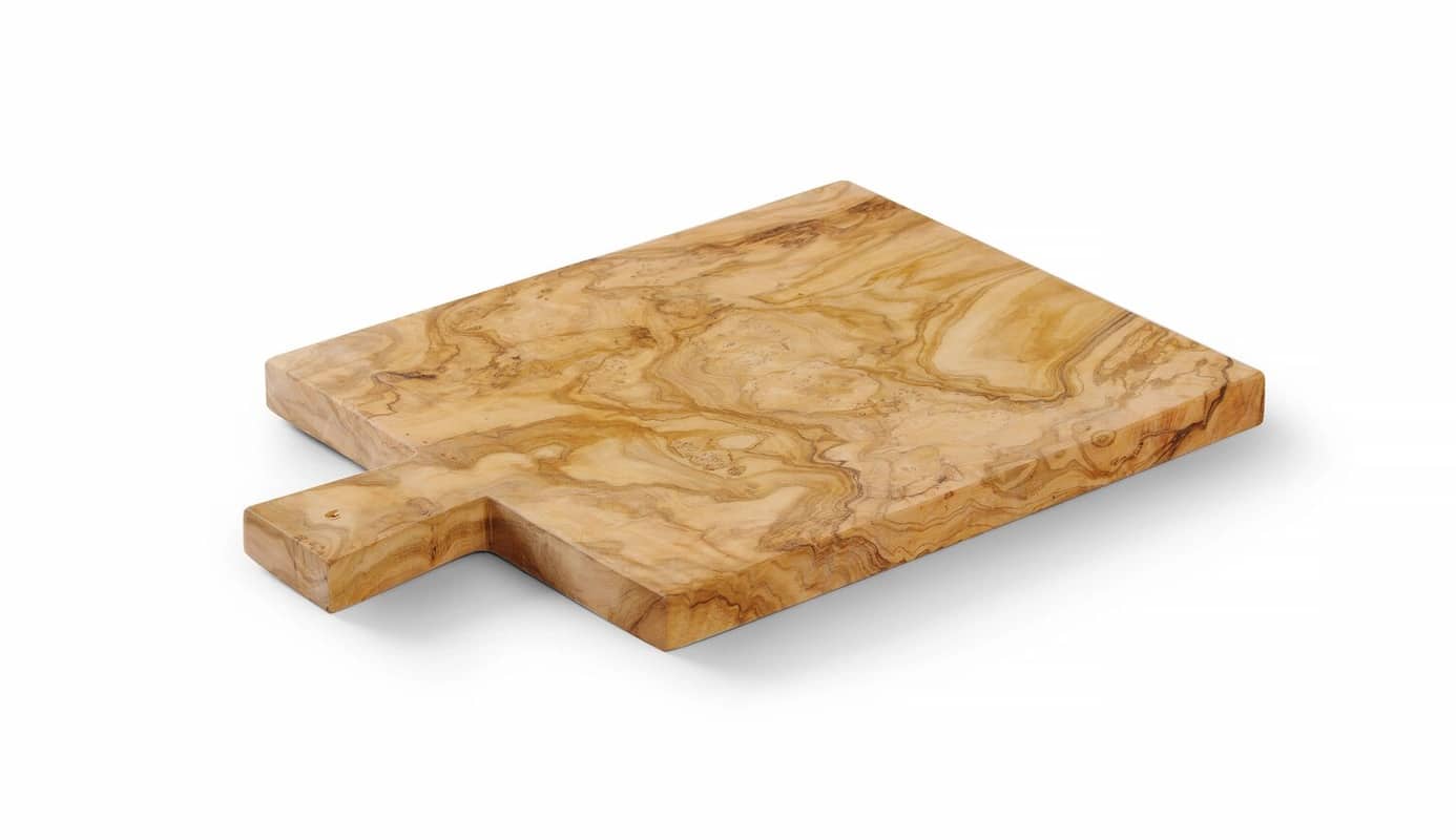Platou de servire - 340x230x22 mm | Hendi 505427 Platoul de servire - 340x230x22 mm | Hendi 505427 din lemn de măslin se remarcă în primul rând printr-un design original, datorită căruia va decora orice masă și va servi drept fundal elegant pentru gustări.