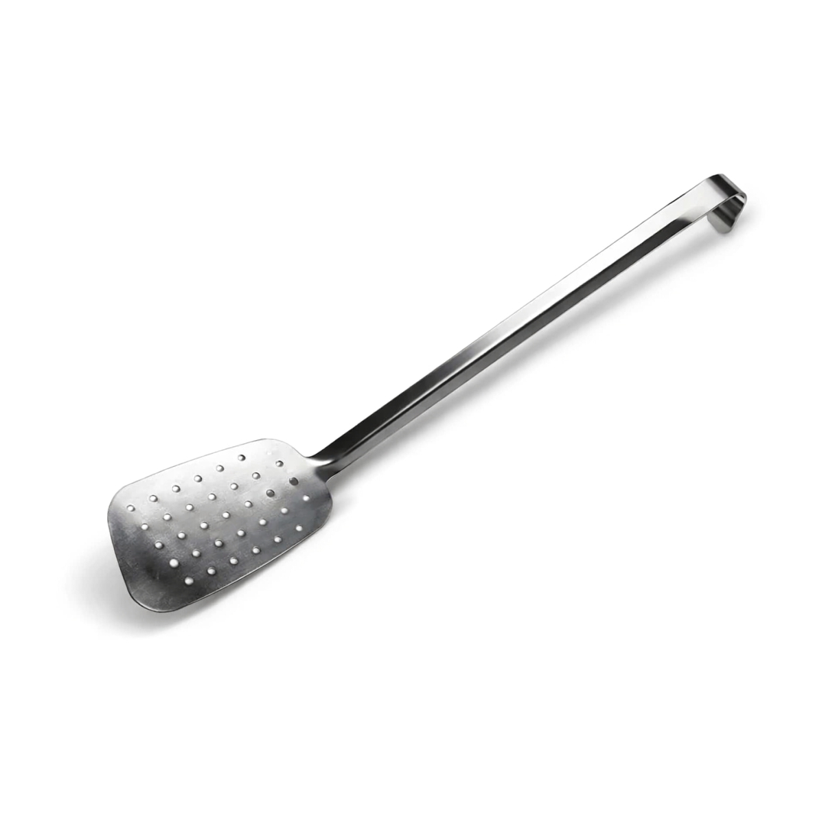 Paleta înclinată din inox, 48x9 cm, cu suprafață de lucru înclinată, este alegerea ideală pentru bucătăriile profesionale și pentru acasă.
