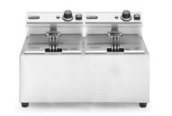 Friteuză manuală Profi Line - 2 x 8 l | Hendi 207307