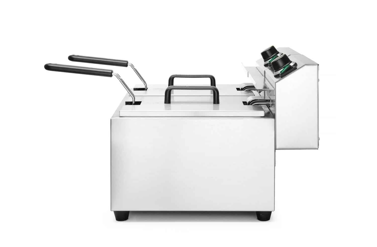 Friteuză electrică - Profi Line - 2 x 8 L - 230V/7000W | Hendi 207307 - imagine 6