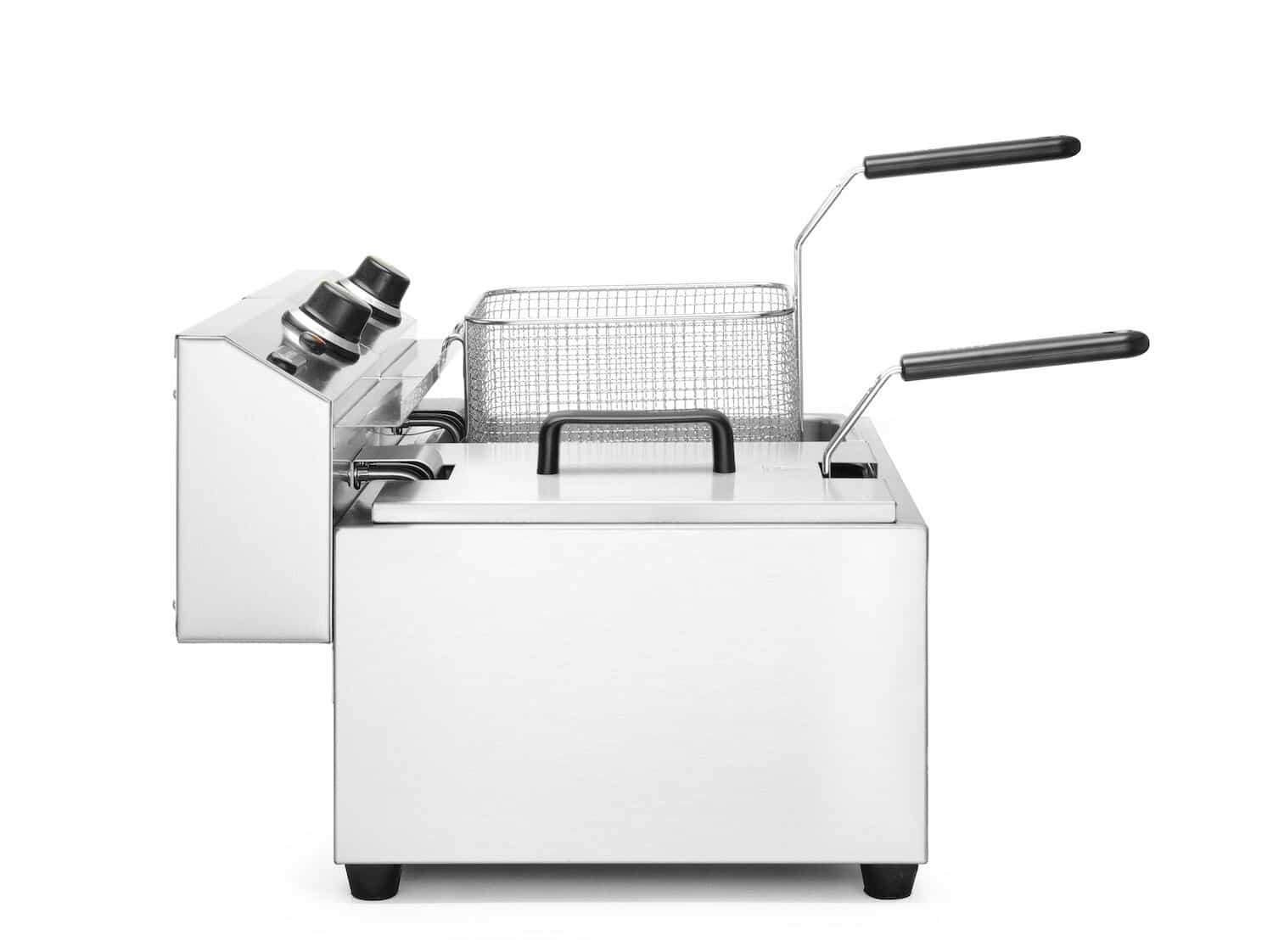 Friteuză electrică - Profi Line - 2 x 8 L - 230V/7000W | Hendi 207307 - imagine 9