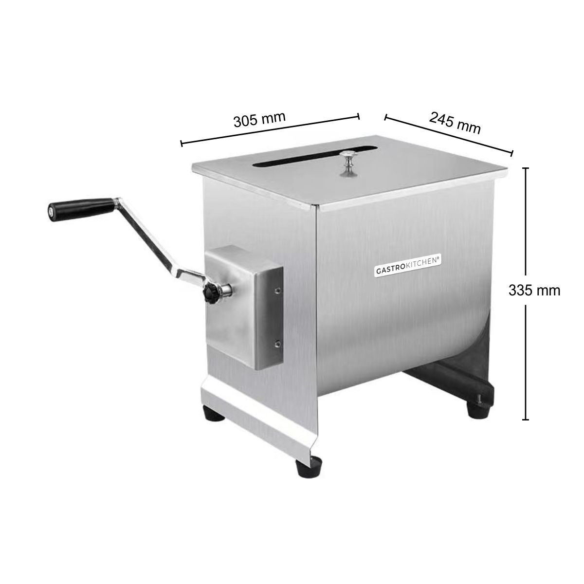 Malaxor de carne din inox GK-MMK10 - imagine 2