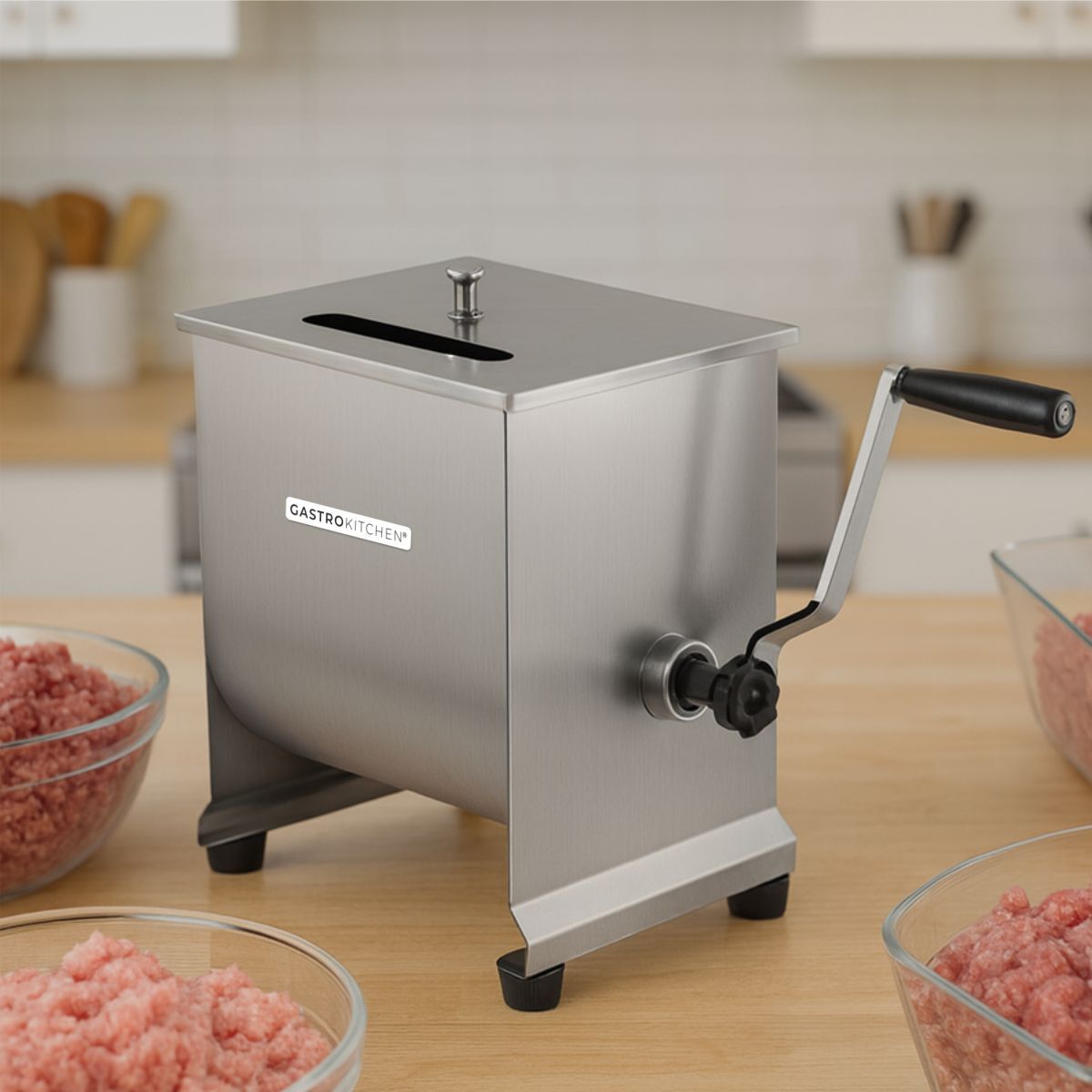 Malaxor de carne din inox GK-MMK20 - imagine 3