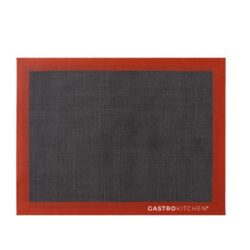 Covăraș de silicon negru pentru copt, dimensiuni 40 × 30 cm, grosime 0,7 mm. Fabricat din silicon alimentar, potrivit pentru cuptor și congelator.