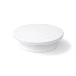 Suport rotativ pentru tort Gastrokitchen, 27,5 cm, alb. Ideal pentru decorarea, servirea și prezentarea deserturilor. Bază stabilă.