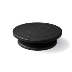 Suport rotativ pentru tort Gastrokitchen, 27,5 cm, negru. Ideal pentru decorarea, servirea și prezentarea deserturilor. Bază stabilă.