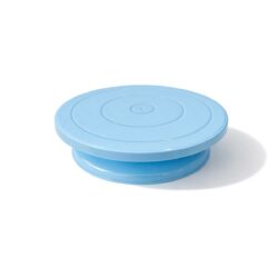 Suport rotativ pentru tort Gastrokitchen, 27,5 cm, albastru. Ideal pentru decorarea, servirea și prezentarea deserturilor. Stabil și ușor.