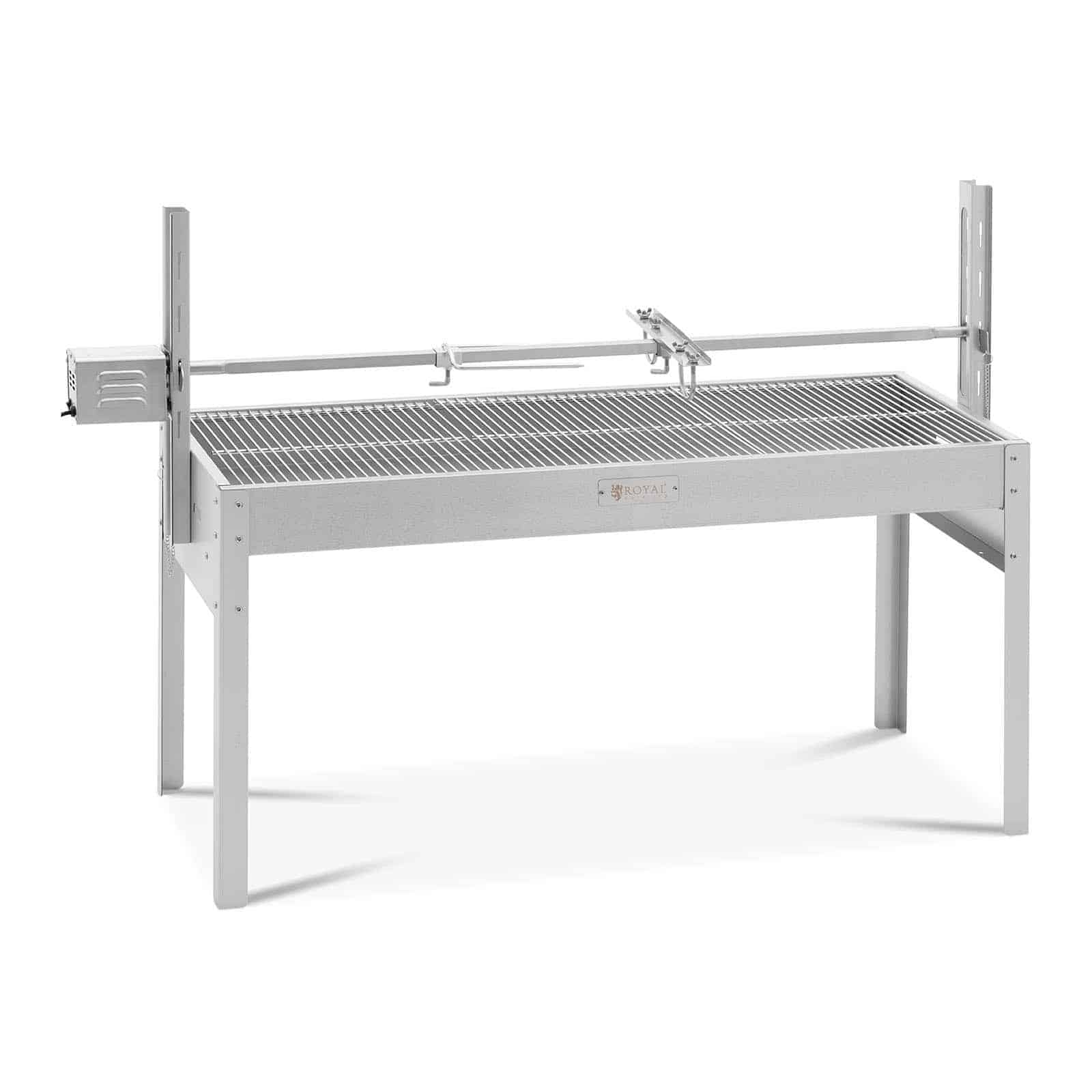 Grătar pentru porc la proțap, cu motor, până la 40 kg, Royal Catering | RCSG-70P