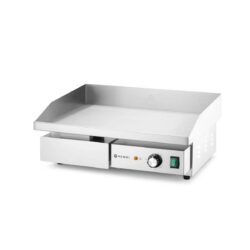 Plita de grătar - 3000 W - Budget Line | Hendi 154977 este un ajutor practic, care se va potrivi excelent la prepararea preparatelor la grătar.