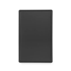 Tocător Hendi HACCP negru, din plastic, cu două fețe și dimensiune GN 1/1.