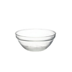 Bolul elegant din sticlă - 220 ml - Ø 10,8 cm | CH-IND5266 este ideal pentru servirea sosurilor, a salatelor, a fructelor sau a aperitivelor.