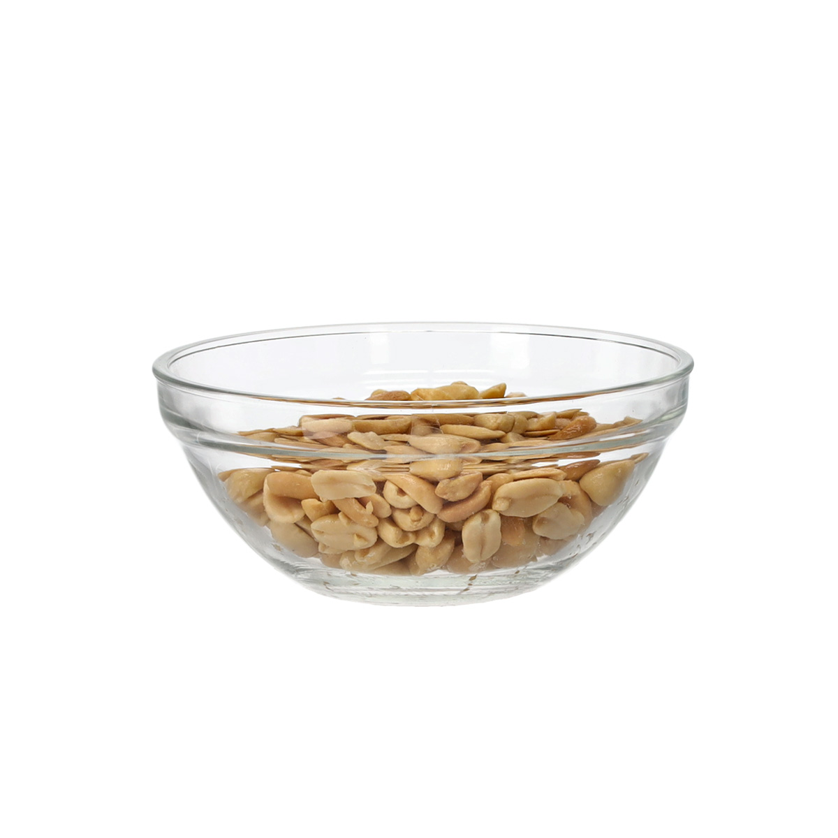Bolul din sticlă - 335 ml - Ø 12,2 cm | IND5297, din sticlă rezistentă, este alegerea ideală pentru servirea aperitivelor, sosurilor, salatelor etc.