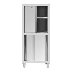 Dulap din inox pentru bucătărie - 800x500x1800 mm | RCDC-80