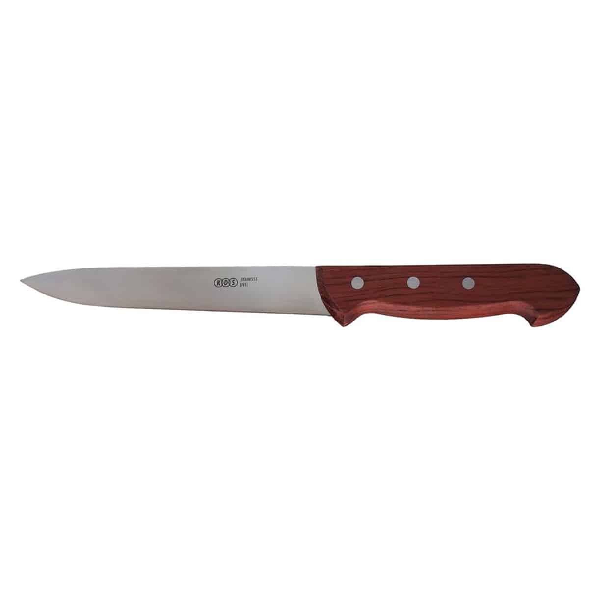 Cuțit de măcelar 7 - BUBINGA - cu vârf median | KDS 2575