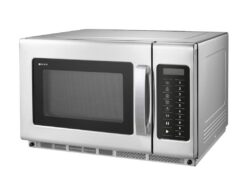 Cuptor cu microunde programabil, 3000 W, cu panou digital și 100 de programe memorabile.