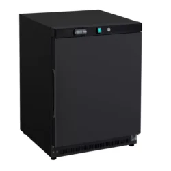 Dulap de congelare - 200 l - 2 rafturi fixe - negru | Maxima 09405003