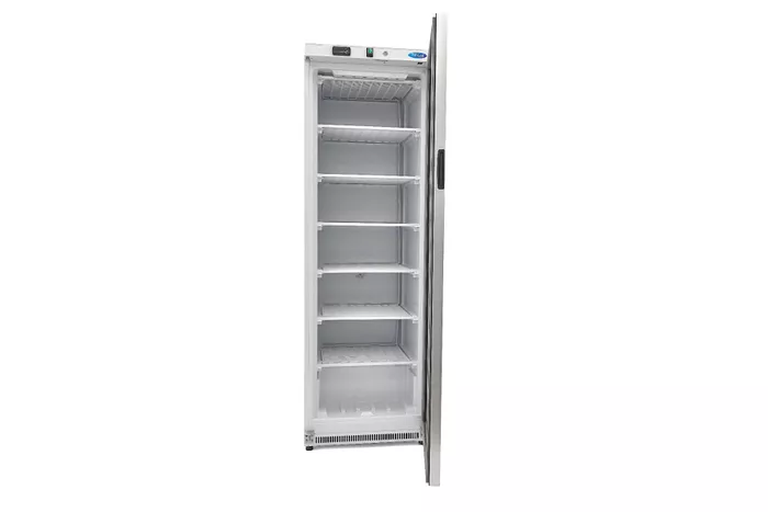 Dulap de congelare cu ușă din sticlă 400 l alb Maxima 09405019 5