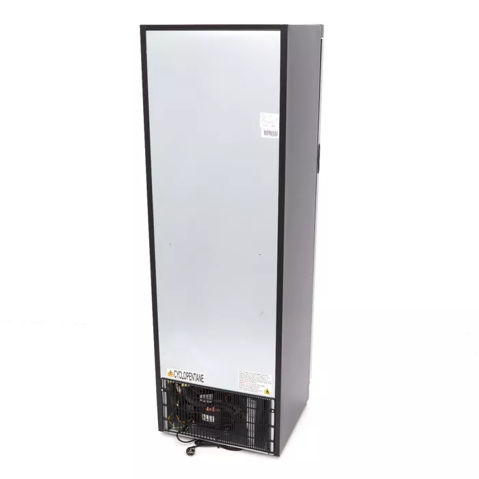 Dulap de congelare cu ușă din sticlă 400 l negru Maxima 09405021 4