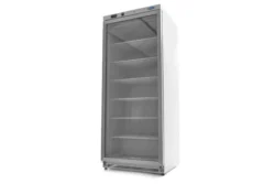 Dulap de congelare cu ușă din sticlă 600 l alb Maxima 09405031