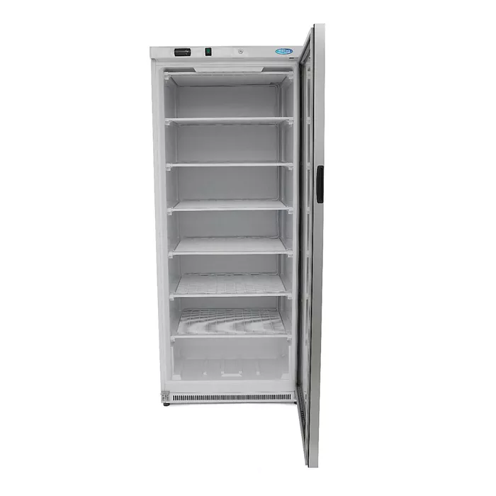 Dulap de congelare cu ușă din sticlă 600 l alb Maxima 09405031 5