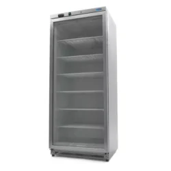 Dulap de congelare cu ușă din sticlă 600 l inox Maxima 09405035