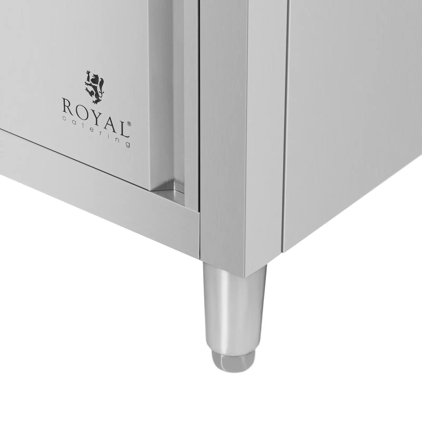 Dulapul de lucru din inox ECO - 60 x 60 cm | RCBWC-6060 se pretează, datorită dimensiunilor sale, în orice restaurant, cantină, brutărie sau hotel.