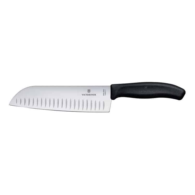 Cuțit Santoku 17 cm - lamă zimțată | Victorinox 6.8523.17B