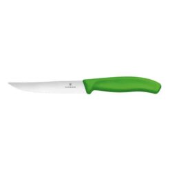 Cuțit pentru pizza 12 cm zimțat - verde | Victorinox 6.7936.12L4