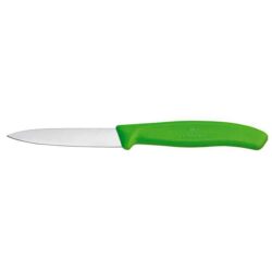 Cuțit pentru legume 8 cm - verde | Victorinox 6.7606.L114