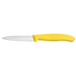 Cuțit pentru legume 8 cm - galben | Victorinox 6.7606.L118