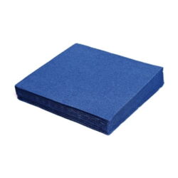 Șervețel cu 2 straturi albastru închis 24 x 24 cm [250 buc]
