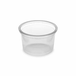 Bol de dressing (PP) transparent Ø46mm 30ml [50 buc]