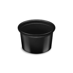 Bol de dressing (PP) negru Ø46mm 30ml [50 buc]