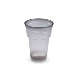 Pahar (PP) Reware Cheers reutilizabil fumuriu Ø78mm 0,2L [50 buc]