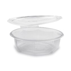 Bol (PP) cu capac octogonal transparent 1500ml [25 buc]