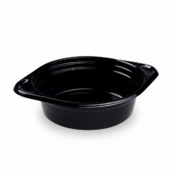 Bol (PP) Reware Brunch reutilizabil negru Ø156 x 45 mm 500ml [12 buc]