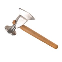 Ciocanul profesional de bătut carne cu satâr - 30 cm, cu lamă dublă, este o alegere excelentă nu doar pentru bucătăriile profesionale, ci și pentru gospodărie.️