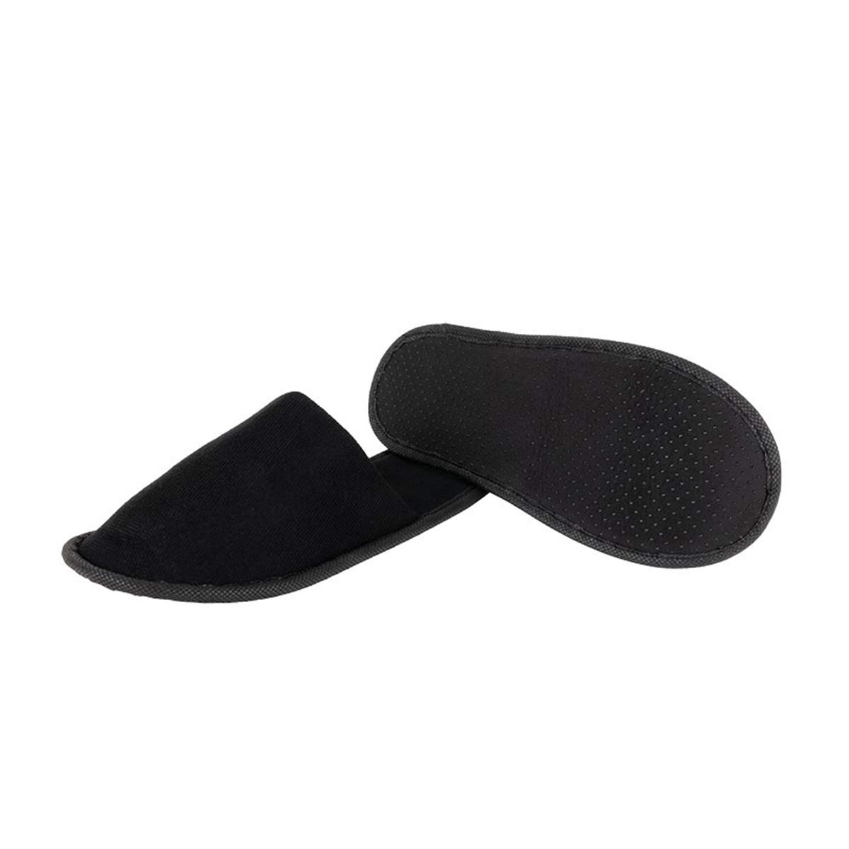 Papuče standard uzavretášpička 28cm čierne (1)