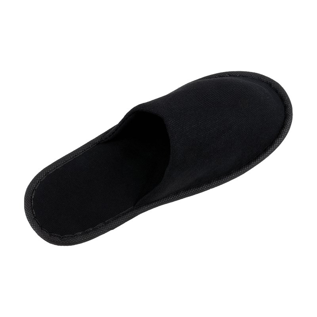 Papuče standard uzavretášpička 28cm čierne (5)