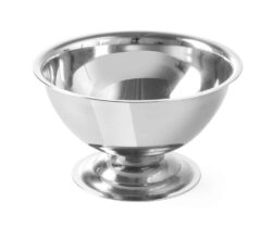 Pahar pentru înghețată - Ø 90x50 mm | Hendi 441107 Potrivit oriunde se servește înghețată Fabricat din oțel inoxidabil Poate fi spălat în mașina de spălat vase Dimensiuni: ø90x50 mm